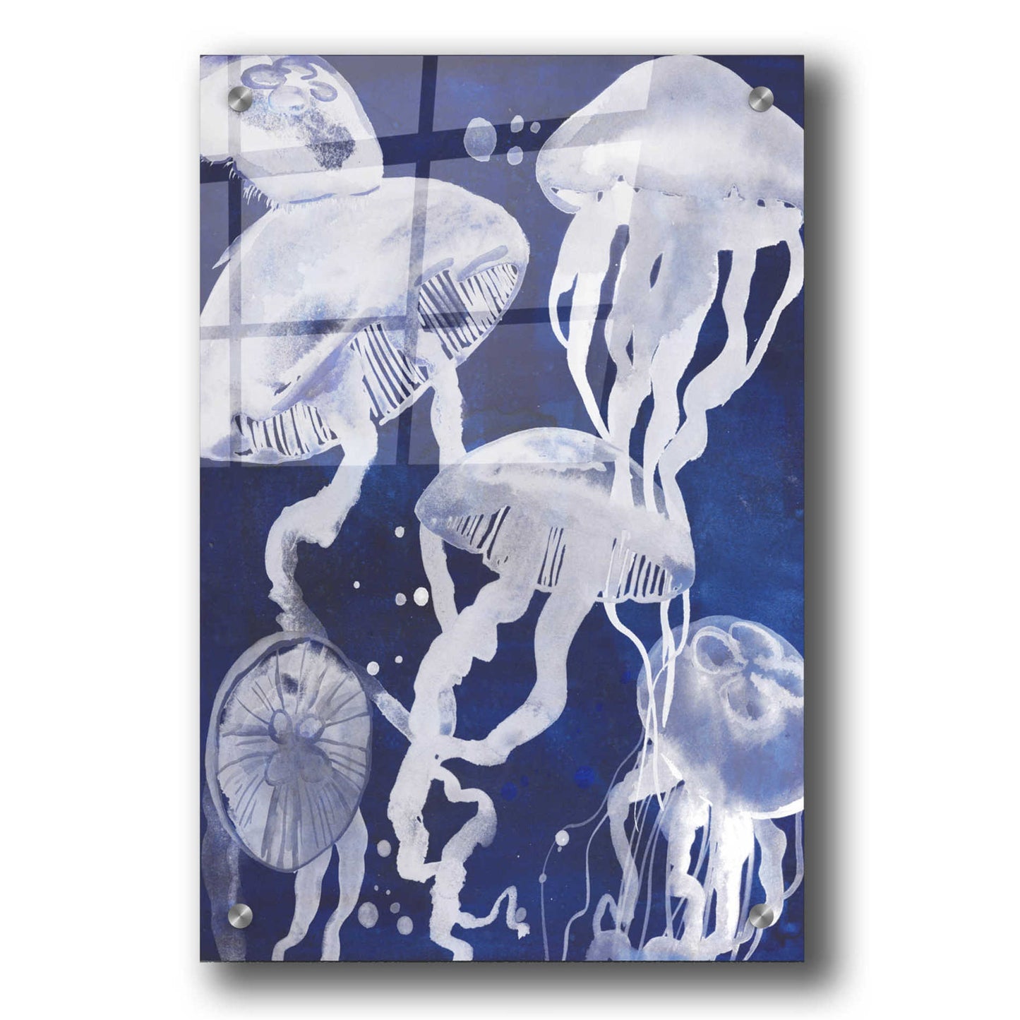 Epic Art 'Swarm II' by Grace Popp, Acrylic Wall Glass,24x36