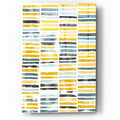 Epic Art 'Saffron Block Print II' by Grace Popp, Acrylic Wall Glass
