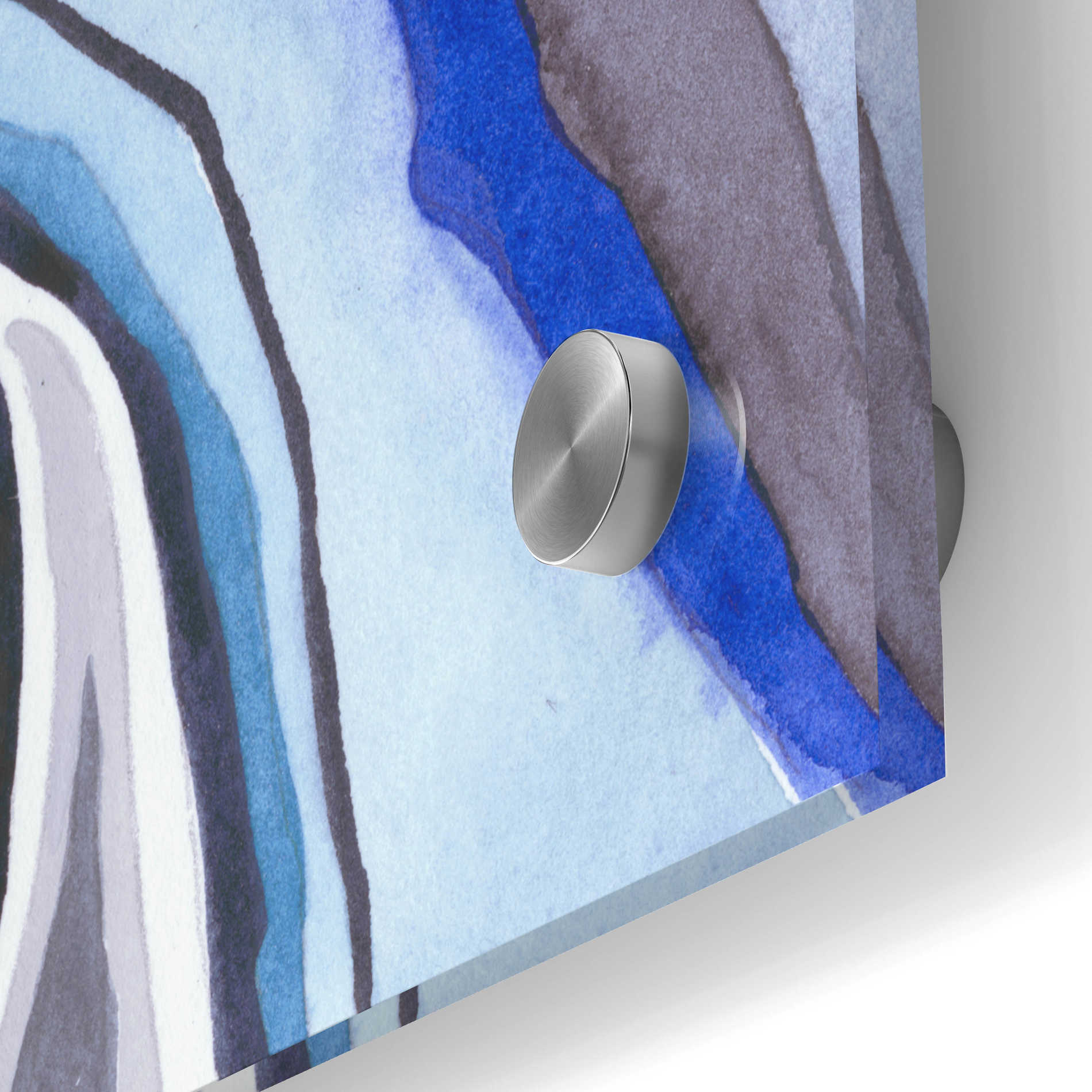Epic Art 'Quartz Lore II' by Grace Popp, Acrylic Wall Glass,24x36