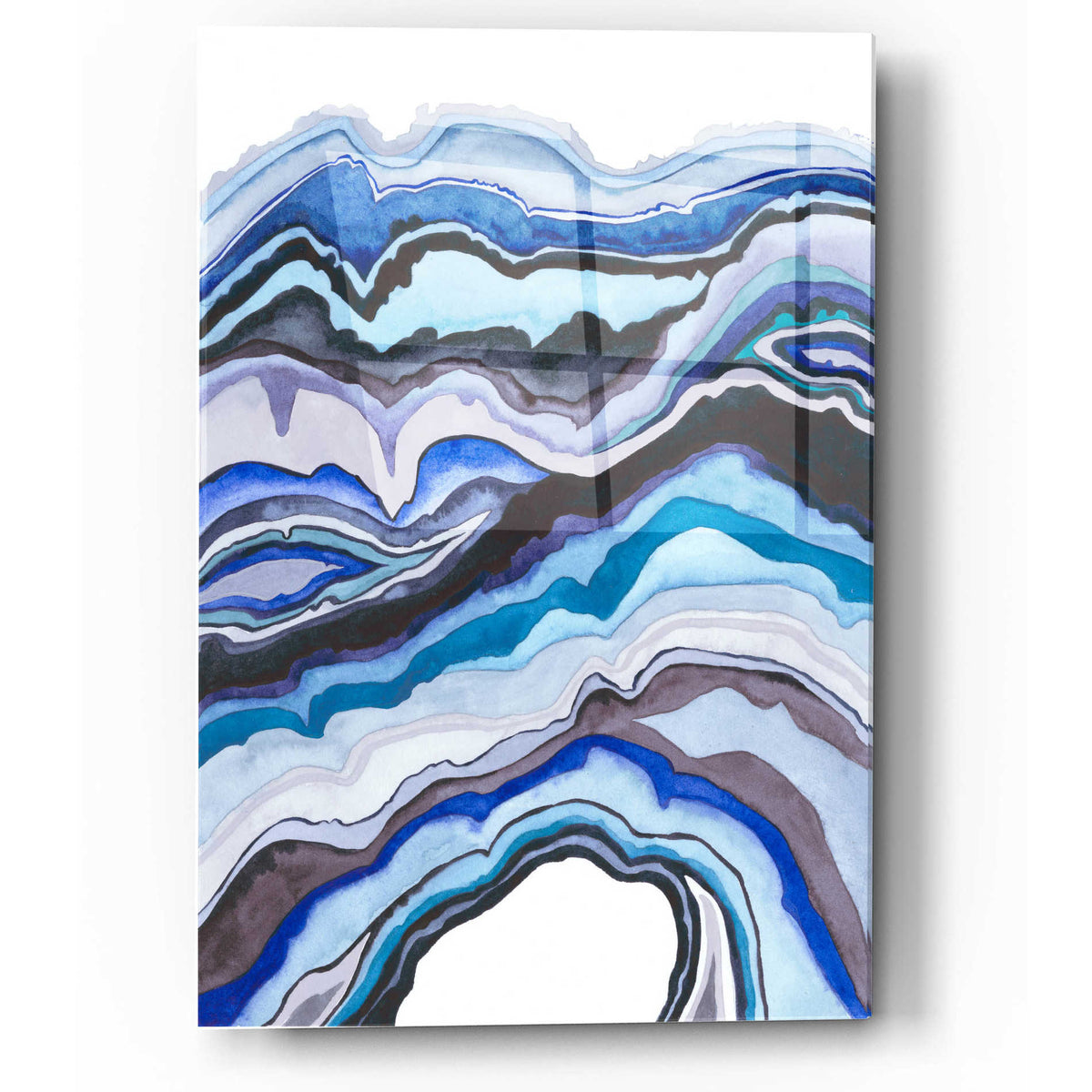 Epic Art 'Quartz Lore II' by Grace Popp, Acrylic Wall Glass