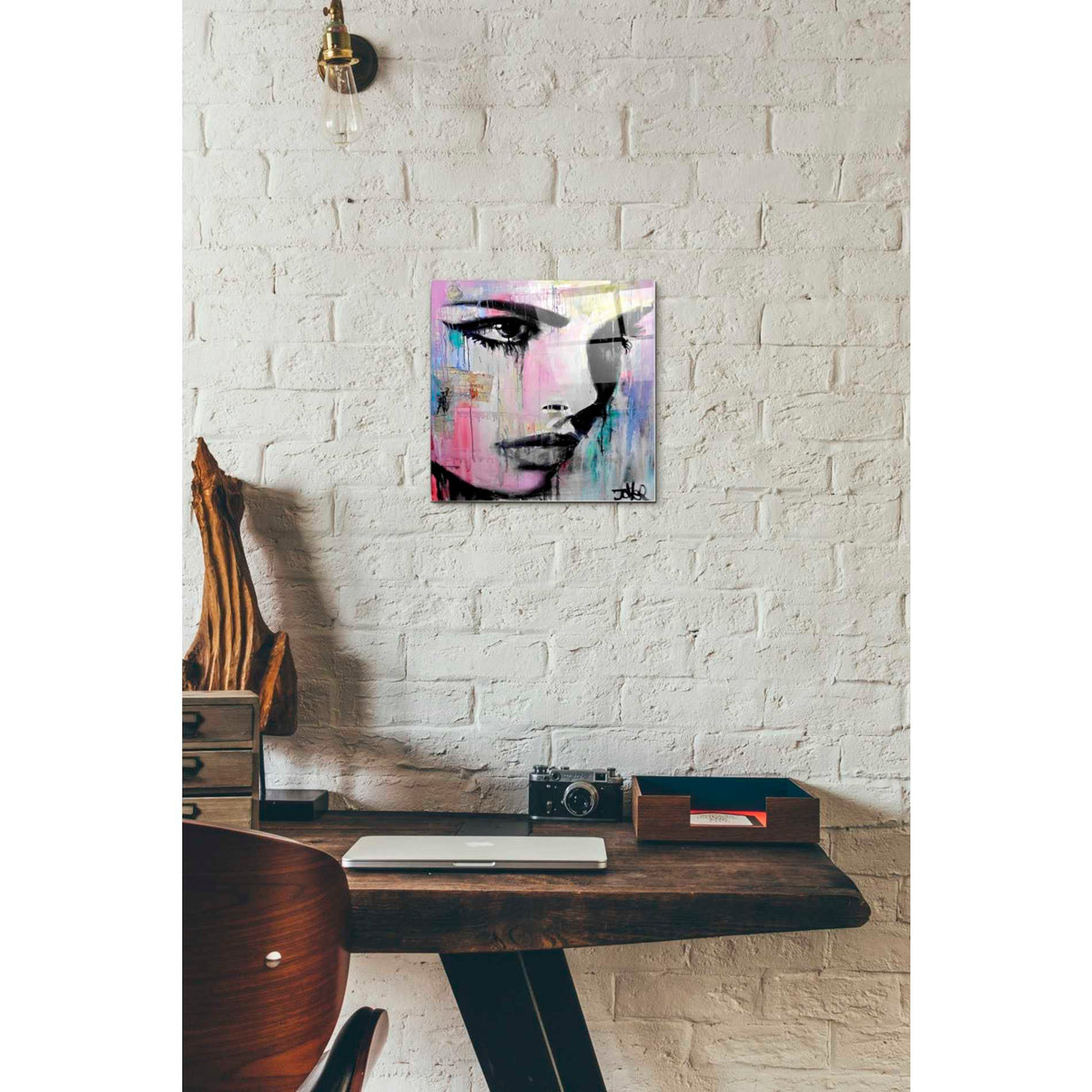 Epic Art 'Tempest' by Loui Jover, Acrylic Glass Wall Art,12 x 12