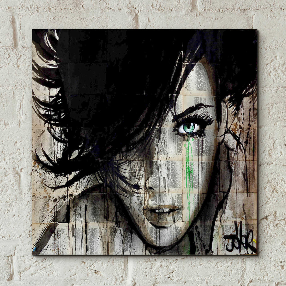 Epic Art 'Things Happen' by Loui Jover, Acrylic Glass Wall Art,12x12