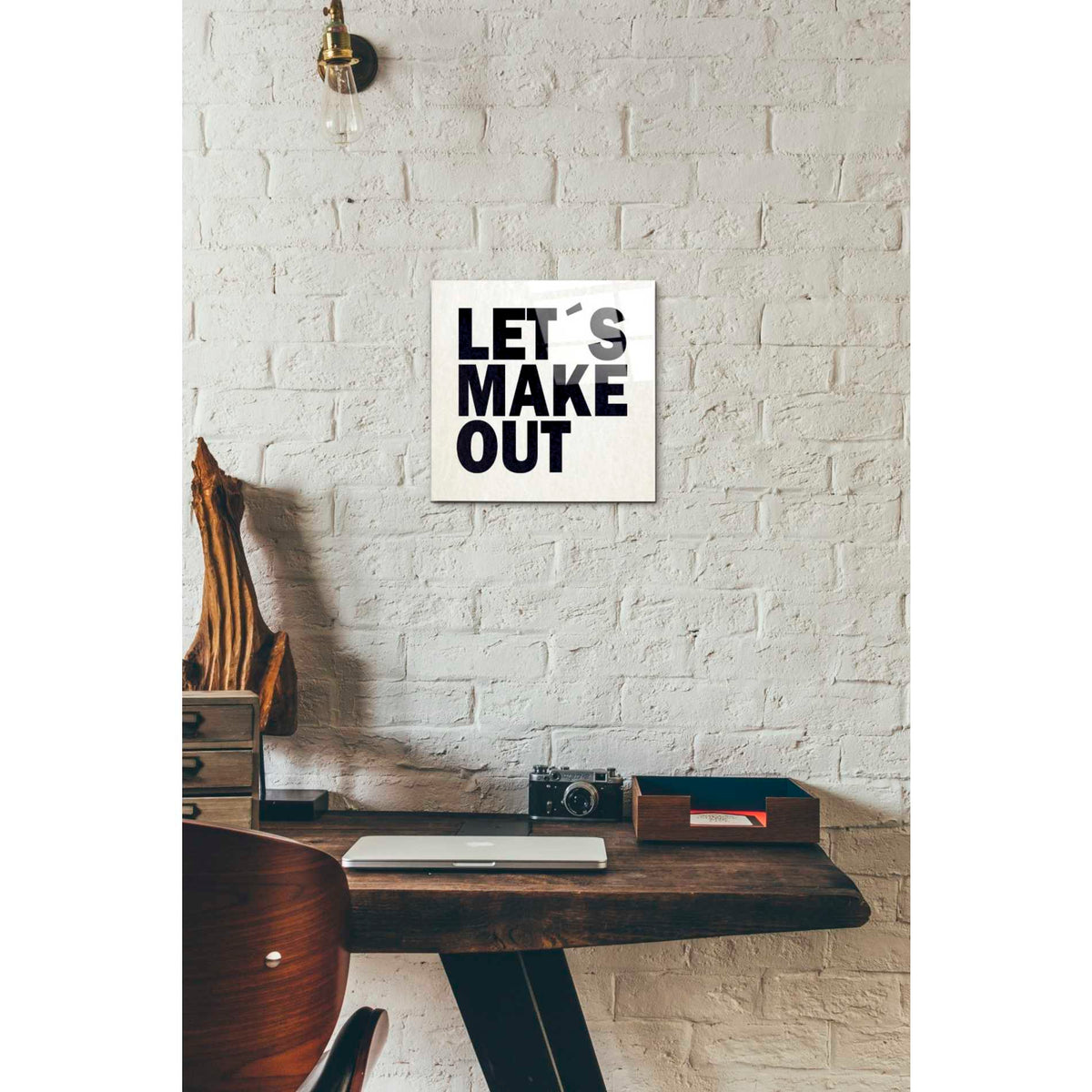 Epic Art 'Let's Make Out' by Nicklas Gustafsson, Acrylic Glass Wall Art,12x12