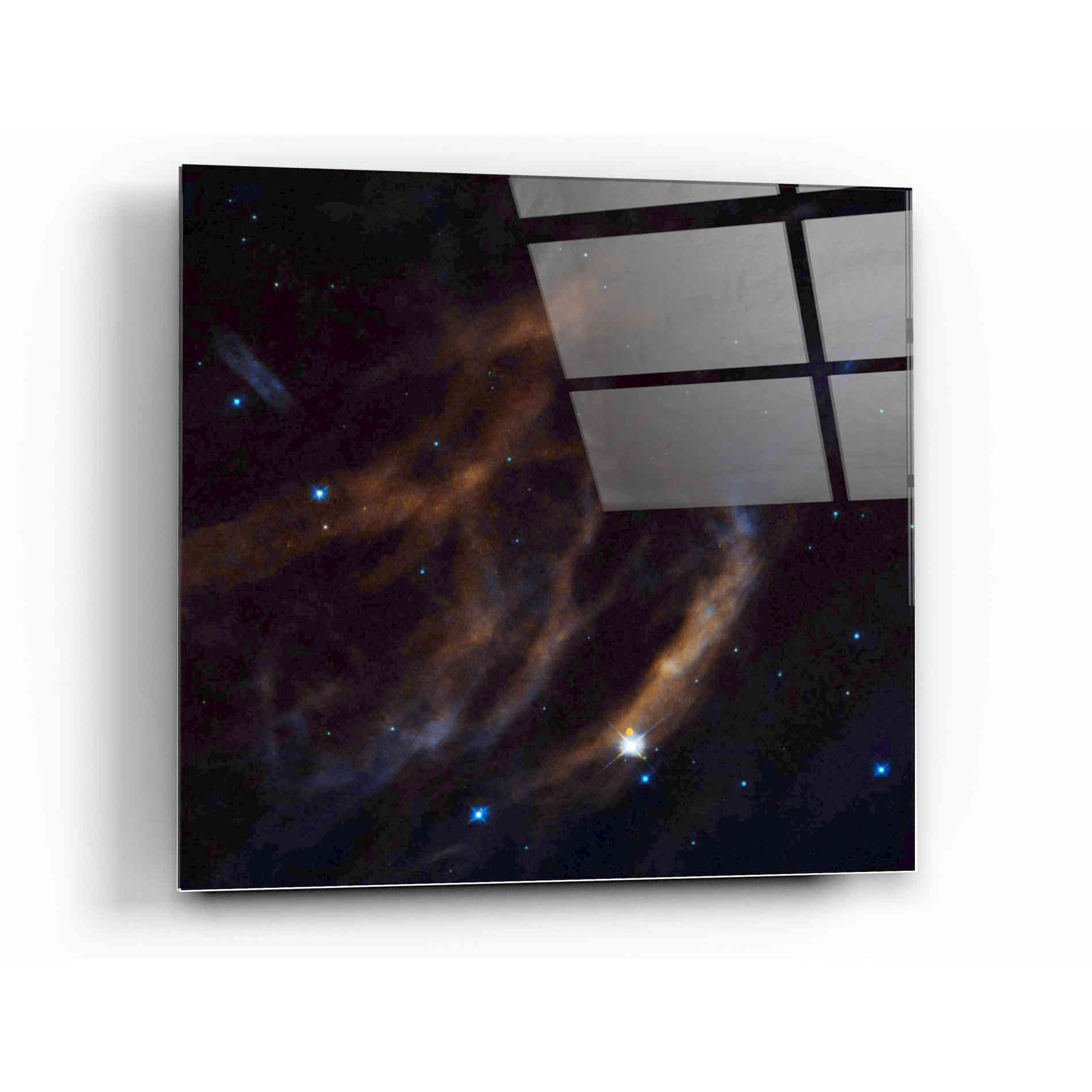 Epic Art "Within Canis Majoris" Hubble Space Telescope Acrylic Glass Wall Art,12 x 12
