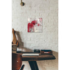 Epic Art 'Stone Gardens II Red' by Silvia Vassileva, Acrylic Glass Wall Art,12x12