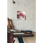 Epic Art 'Stone Gardens III Red' by Silvia Vassileva, Acrylic Glass Wall Art,12x12