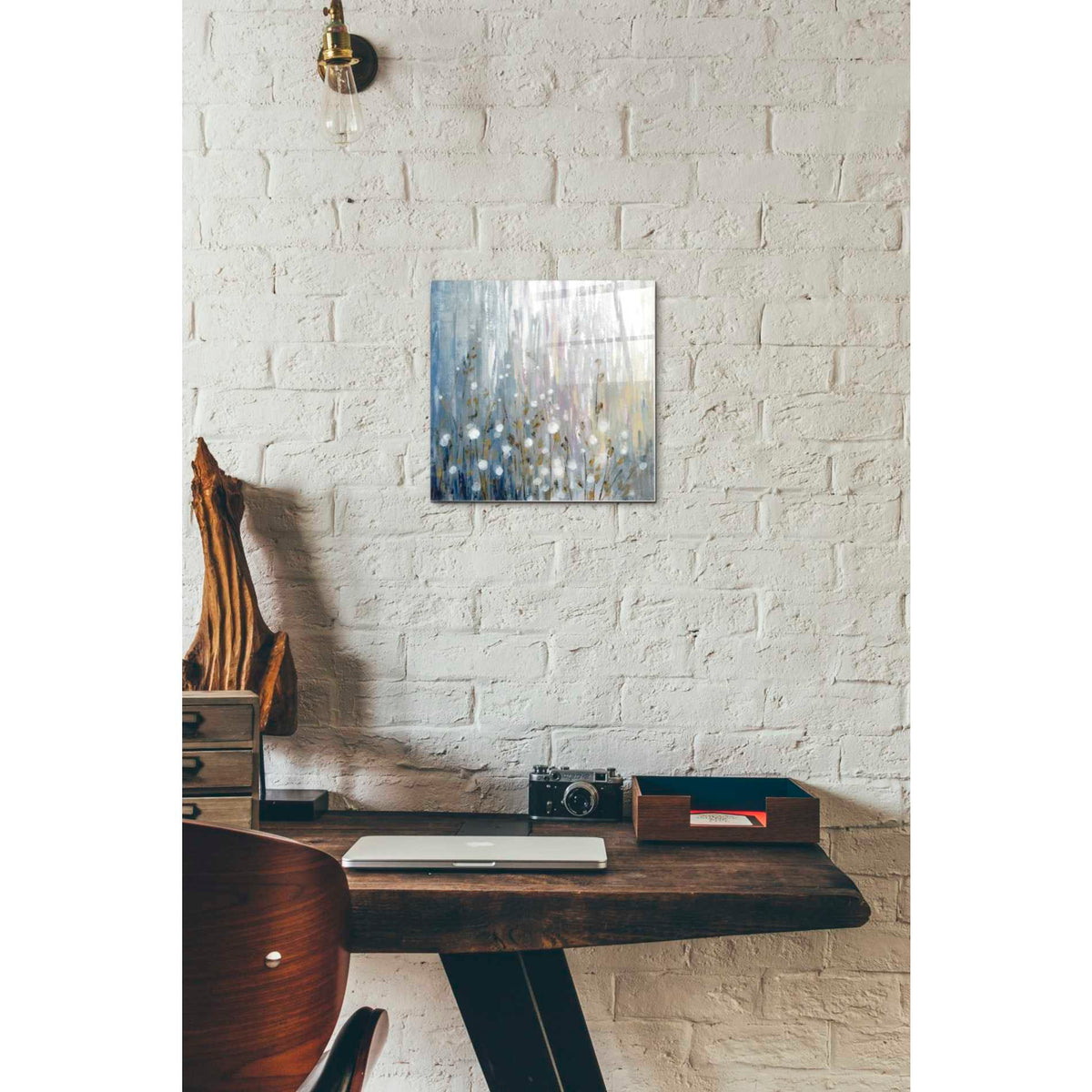 Epic Art 'January Branches' by Silvia Vassileva, Acrylic Glass Wall Art,12x12