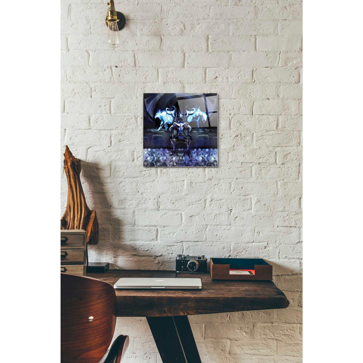 Epic Art 'Krown' by Michael Stewart, Acrylic Glass Wall Art,12x12