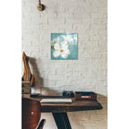 Epic Art 'Indiness Blossom Square Vintage I' by Danhui Nai, Acrylic Glass Wall Art,12x12