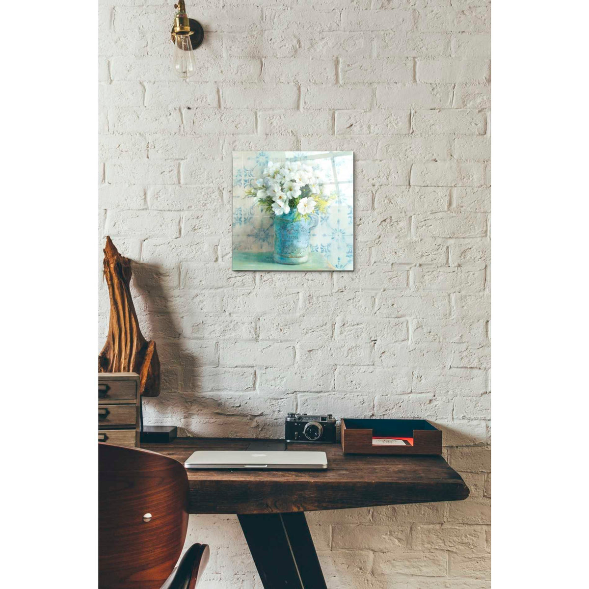 Epic Art 'May Blossoms I Crop' by Danhui Nai, Acrylic Glass Wall Art,12x12