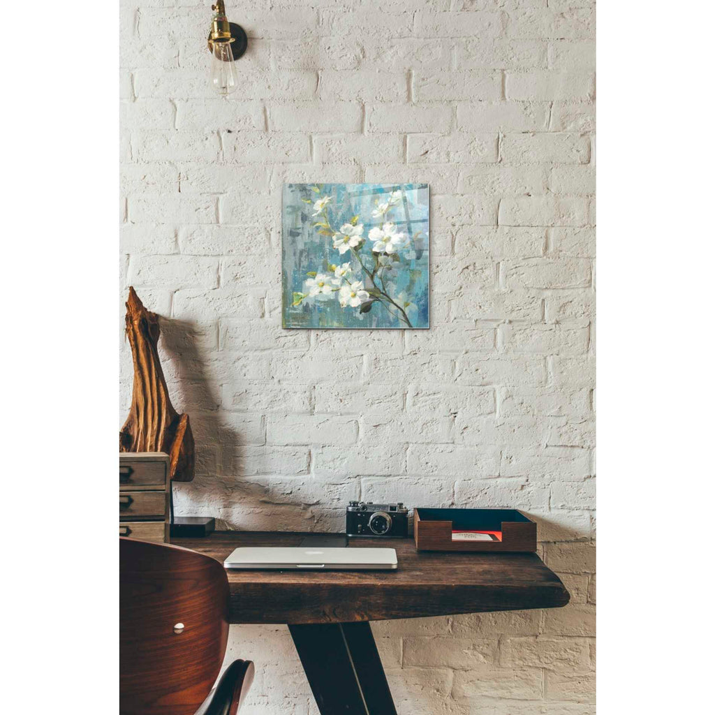 Epic Art 'Graceful Magnolia II' by Danhui Nai, Acrylic Glass Wall Art,12x12