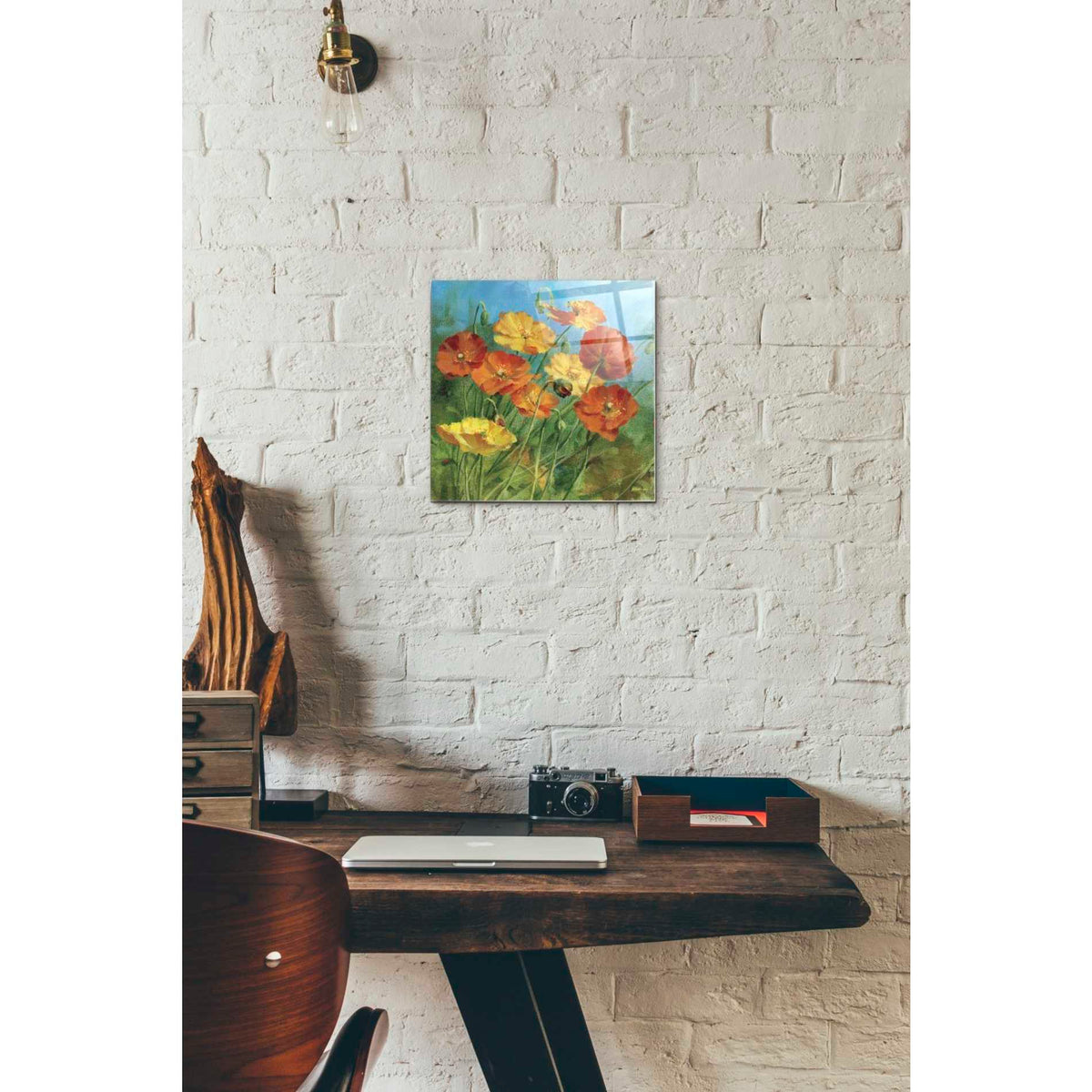Epic Art 'Summer Field IV' by Danhui Nai, Acrylic Glass Wall Art,12x12