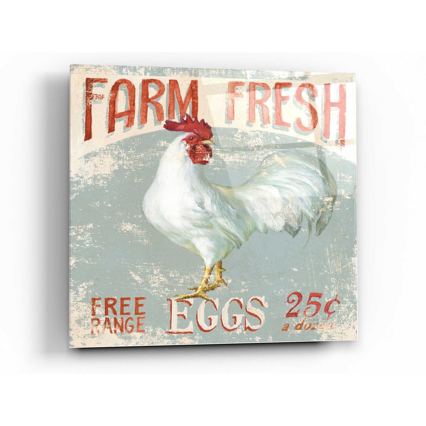 Epic Art 'Farm Nostalgia III' by Danhui Nai, Acrylic Glass Wall Art,12x12