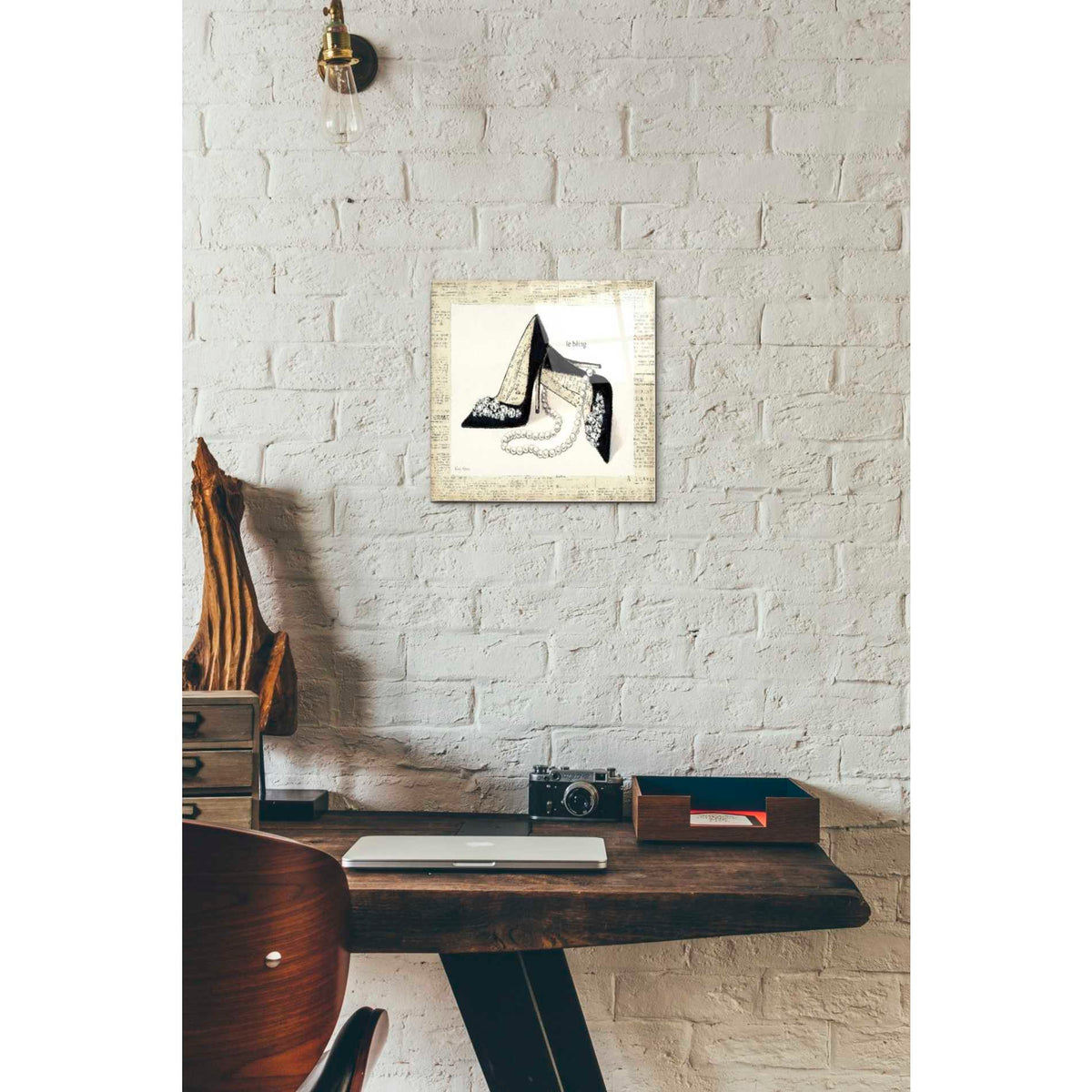 Epic Art 'From Emilys Closet IV' by Emily Adams, Acrylic Glass Wall Art,12x12