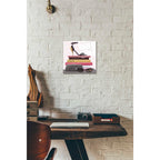 Epic Art 'Paris Style III Gold and Black' by Marco Fabiano, Acrylic Glass Wall Art,12 x 12
