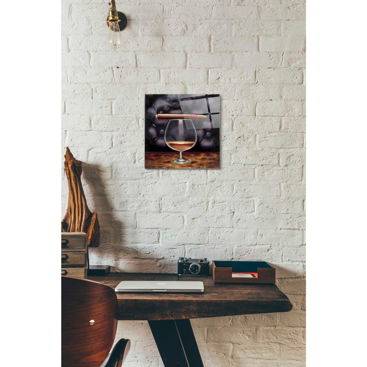 Epic Art 'Gentlemen Prefer I' by Marco Fabiano, Acrylic Glass Wall Art,12 x 12
