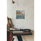 Epic Art 'Nantucket Lobster Square' by Ryan Fowler, Acrylic Glass Wall Art,12x12
