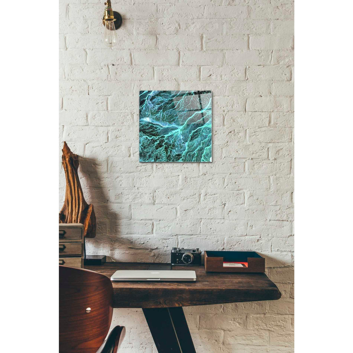 Epic Art 'Earth As Art: Wadi Branches' Acrylic Glass Wall Art,12x12