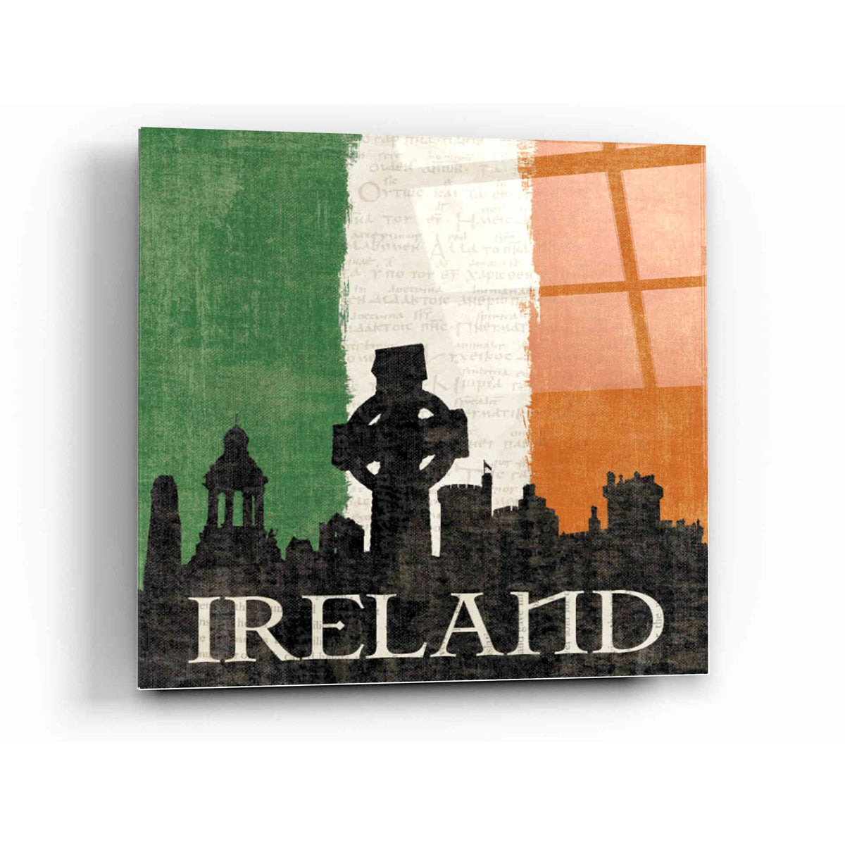 Epic Art 'Ireland' by Moira Hershey, Acrylic Glass Wall Art,12 x 12