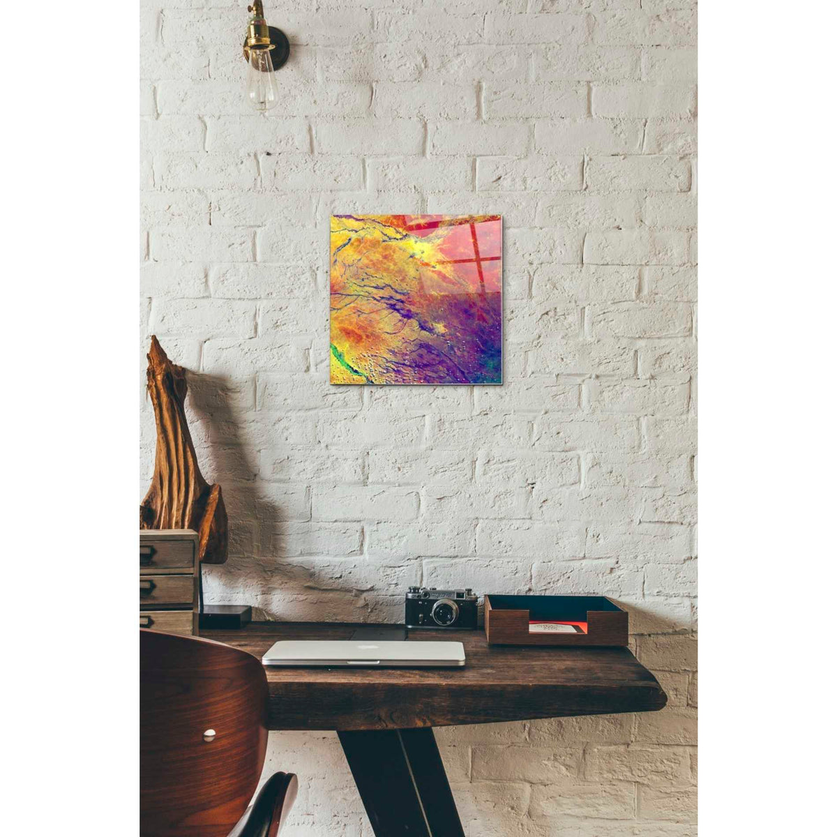 Epic Art 'Earth As Art: A Study in Color' Acrylic Glass Wall Art,12x12