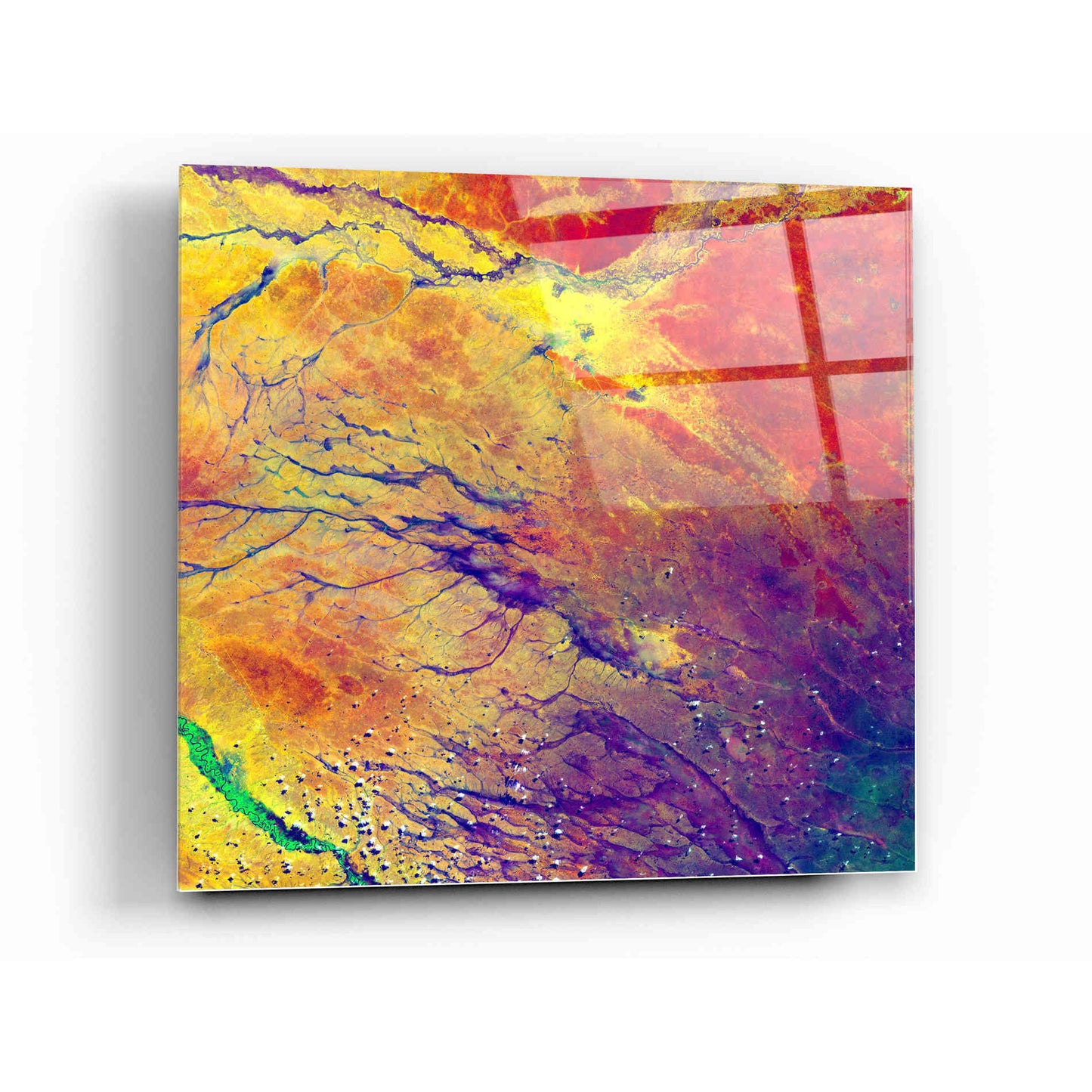 Epic Art 'Earth As Art: A Study in Color' Acrylic Glass Wall Art,12x12