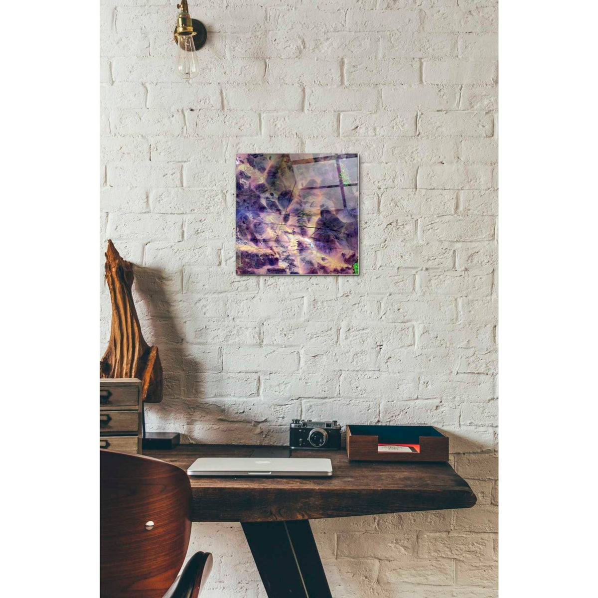 Epic Art 'Earth As Art: Contrails' Acrylic Glass Wall Art,12x12