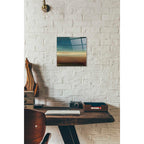 Epic Art 'Abstract Horizon IV' by Ethan Harper Acrylic Glass Wall Art,12x12
