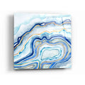 Epic Art 'Cobalt Agate II' by Grace Popp Acrylic Glass Wall Art,12x12