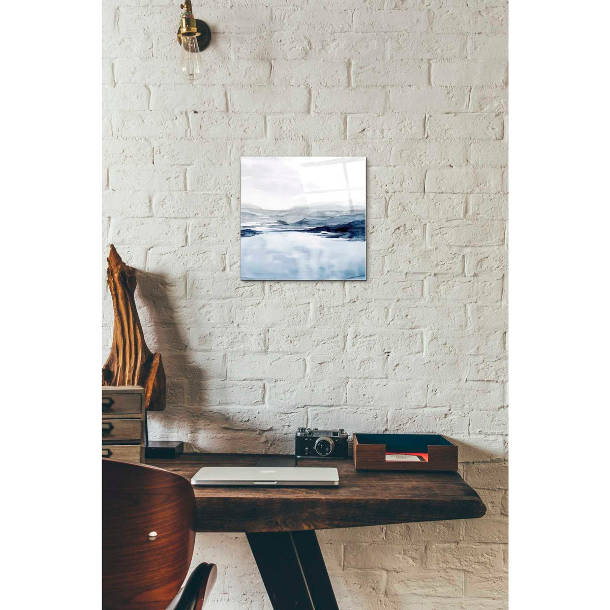 Epic Art 'Faded Horizon II' by Grace Popp Acrylic Glass Wall Art,12x12