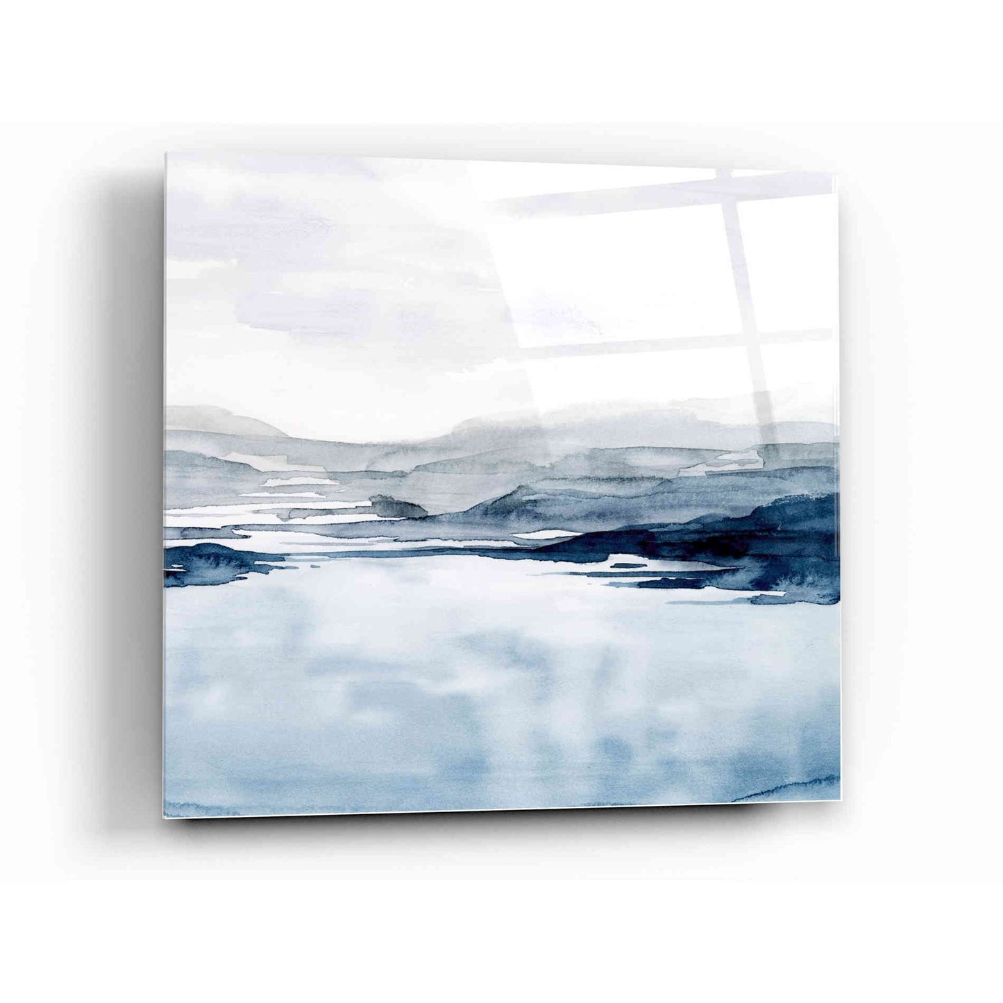 Epic Art 'Faded Horizon II' by Grace Popp Acrylic Glass Wall Art,12x12
