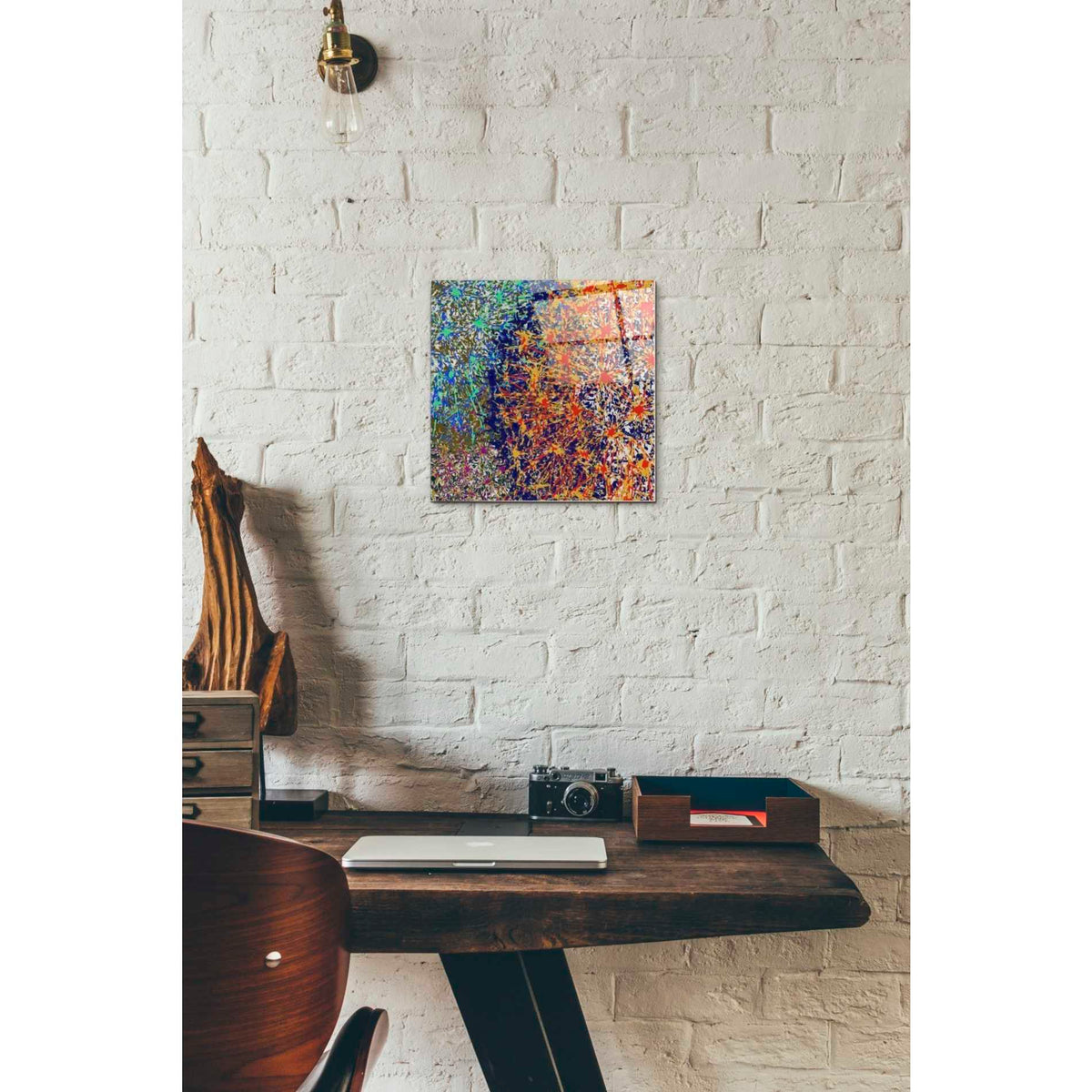 Epic Art 'Profusion I' by James Burghardt, Acrylic Glass Wall Art,12x12