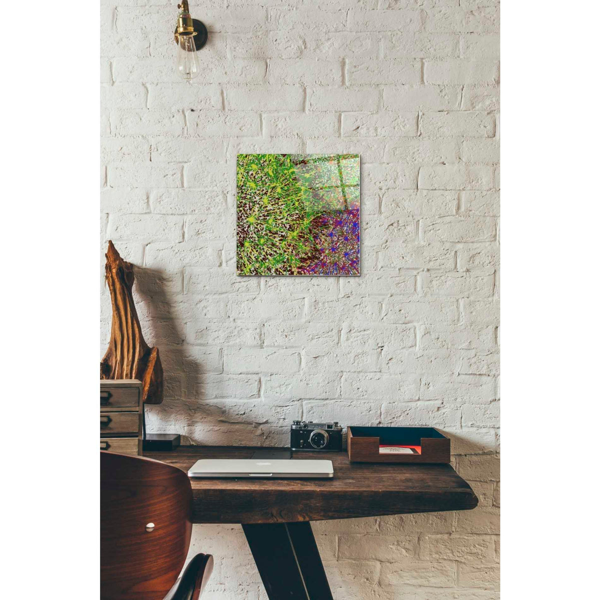 Epic Art 'Profusion II' by James Burghardt, Acrylic Glass Wall Art,12x12