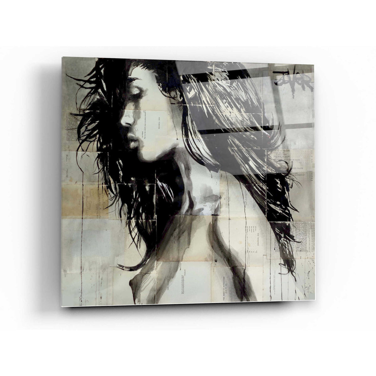 Epic Art 'Colombia' by Loui Jover, Acrylic Glass Wall Art,12x12