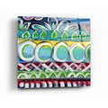 Epic Art 'Fiesta I' by Linda Woods, Acrylic Glass Wall Art,12x12