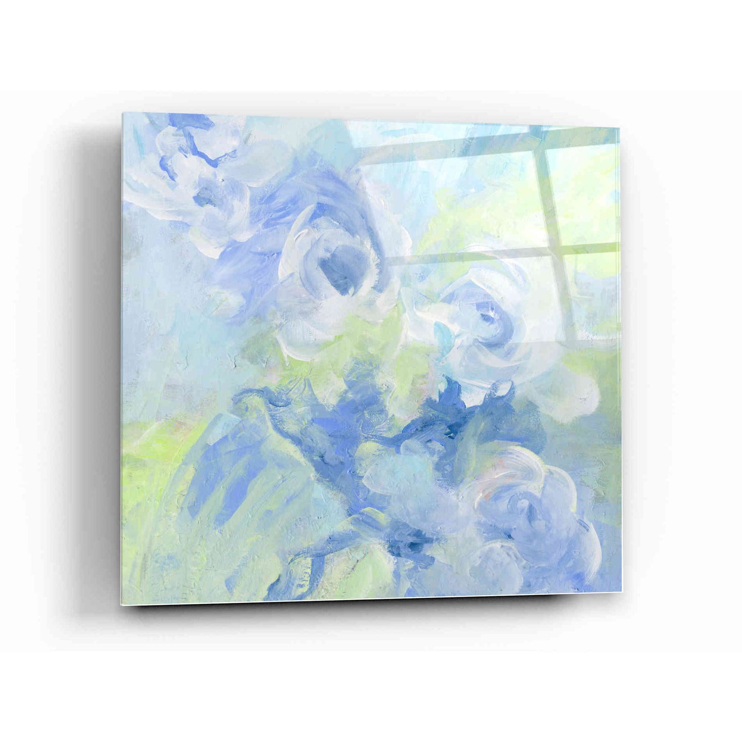 Epic Art 'Flowing Floral' by Anne Waters, Acrylic Glass Wall Art,12x12