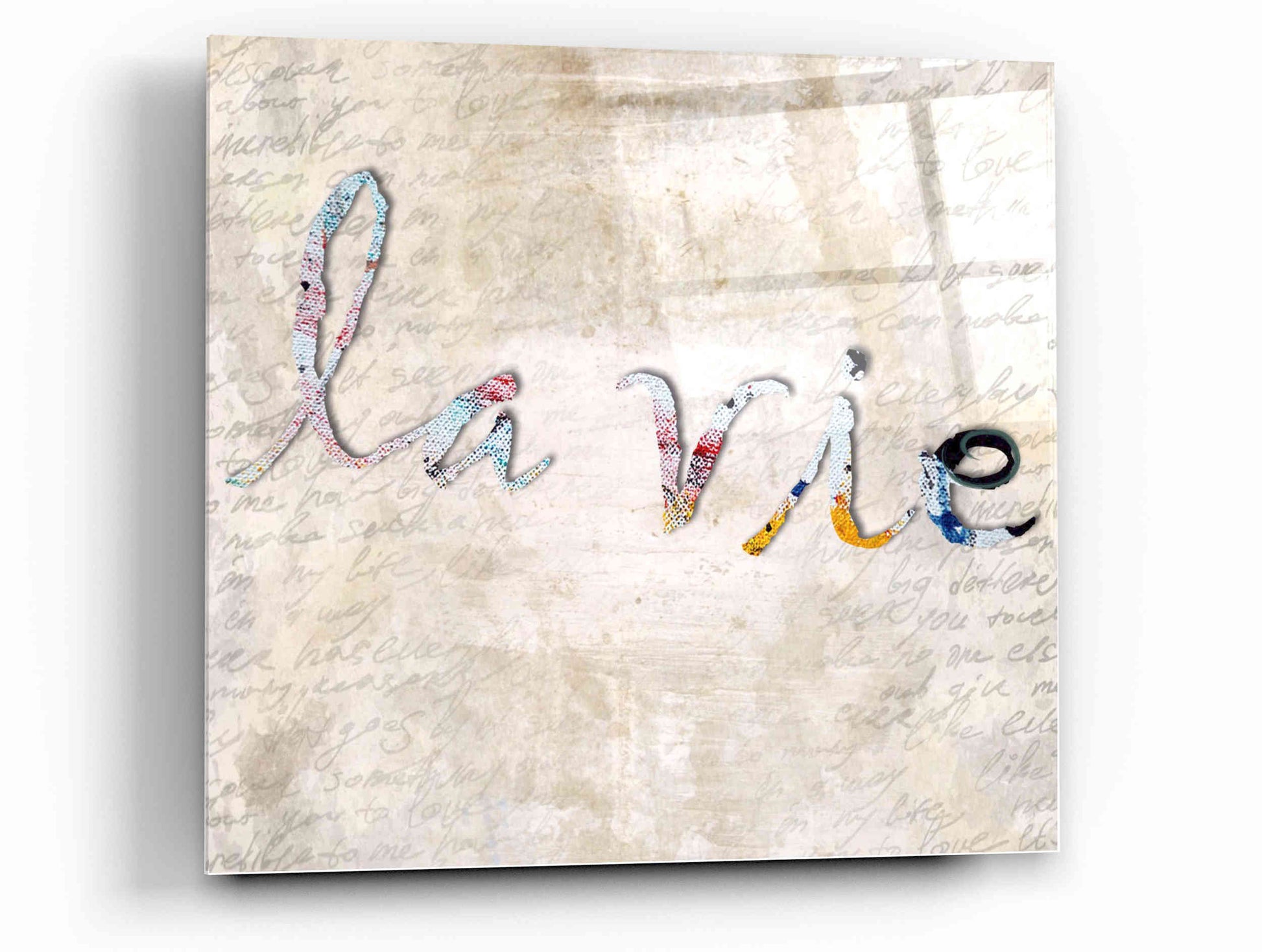 Epic Art 'La Vie' by Karen Smith, Acrylic Glass Wall Art,12x12