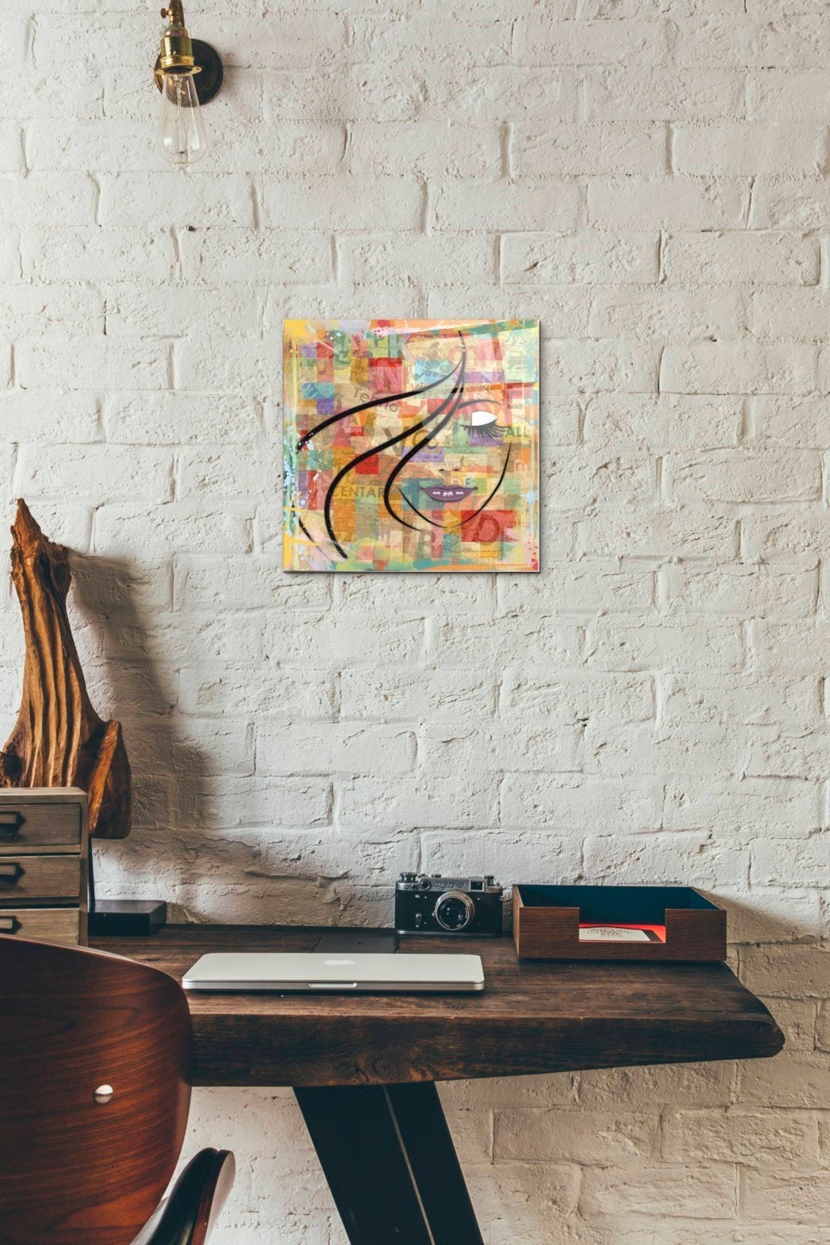 Epic Art 'Billboard 1' by Karen Smith, Acrylic Glass Wall Art,12x12