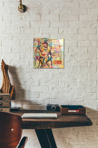 Epic Art 'Billboard 2' by Karen Smith, Acrylic Glass Wall Art,12x12
