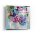 Epic Art 'Pink and Blue II' by Silvia Vassileva, Acrylic Glass Wall Art,12x12