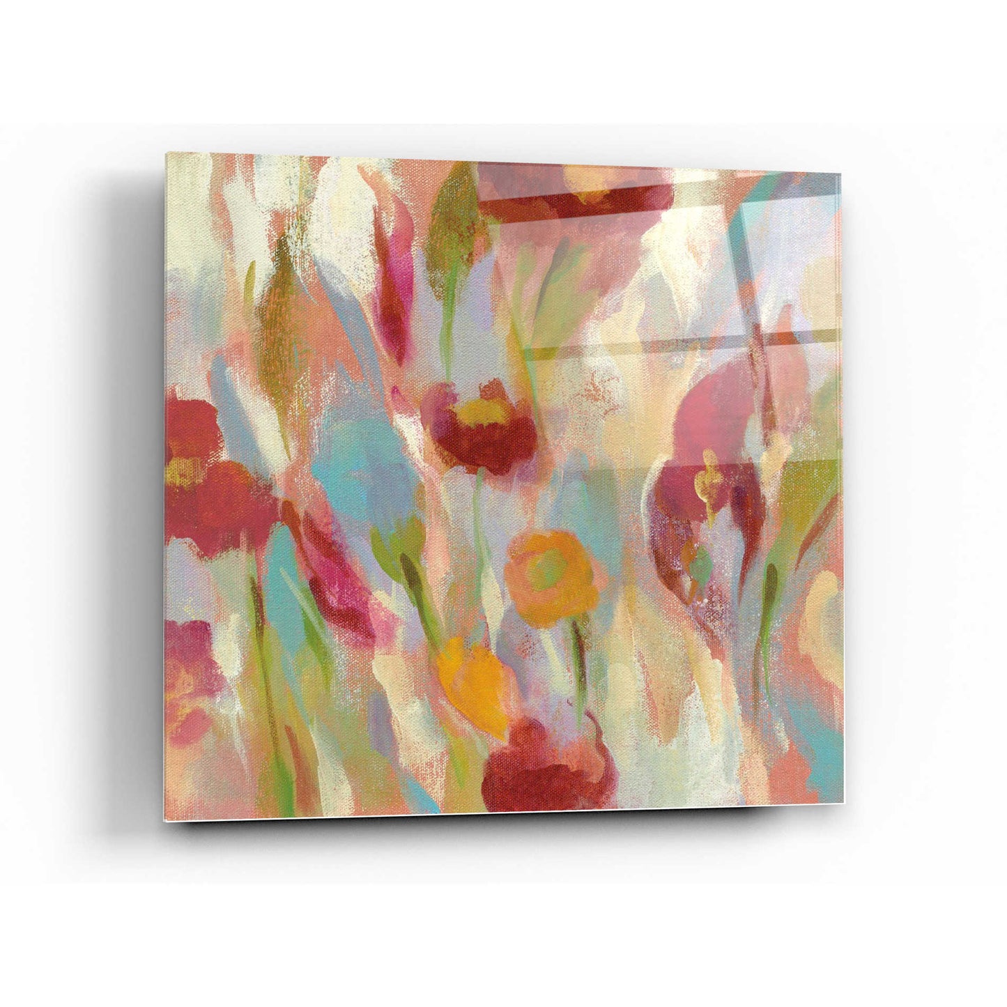 Epic Art 'Breezy Floral III' by Silvia Vassileva, Acrylic Glass Wall Art,12x12