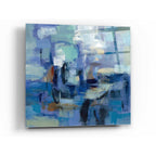 Epic Art 'Ultramarine Wave II' by Silvia Vassileva, Acrylic Glass Wall Art,12x12