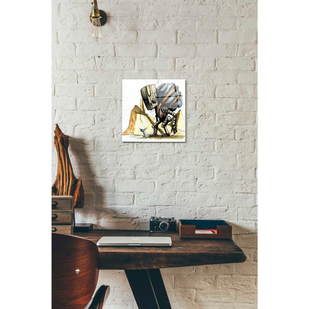 Epic Art 'Ink Bot 2.0' by Craig Snodgrass, Acrylic Glass Wall Art,12x12