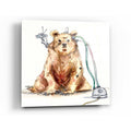 Epic Art 'Ruxpin' by Craig Snodgrass, Acrylic Glass Wall Art,12x12