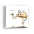 Epic Art 'War Emu' by Craig Snodgrass, Acrylic Glass Wall Art,12x12