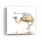 Epic Art 'War Emu' by Craig Snodgrass, Acrylic Glass Wall Art,12x12