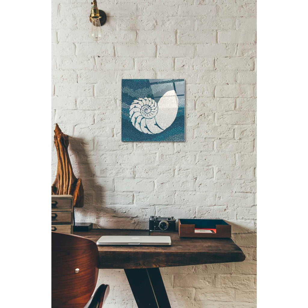 Epic Art 'Sea Glass III' by Wild Apple Portfolio, Acrylic Glass Wall Art,12x12