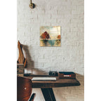 Epic Art 'Landscape Monotype II' by Silvia Vassileva, Acrylic Glass Wall Art,12x12
