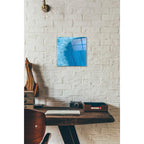 Epic Art 'Agate Geode I' by Wild Apple Portfolio, Acrylic Glass Wall Art,12x12
