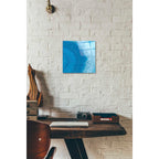 Epic Art 'Agate Geode II' by Wild Apple Portfolio, Acrylic Glass Wall Art,12x12