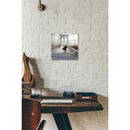 Epic Art 'Bridge to NY V2' by Julia Purinton, Acrylic Glass Wall Art,12x12